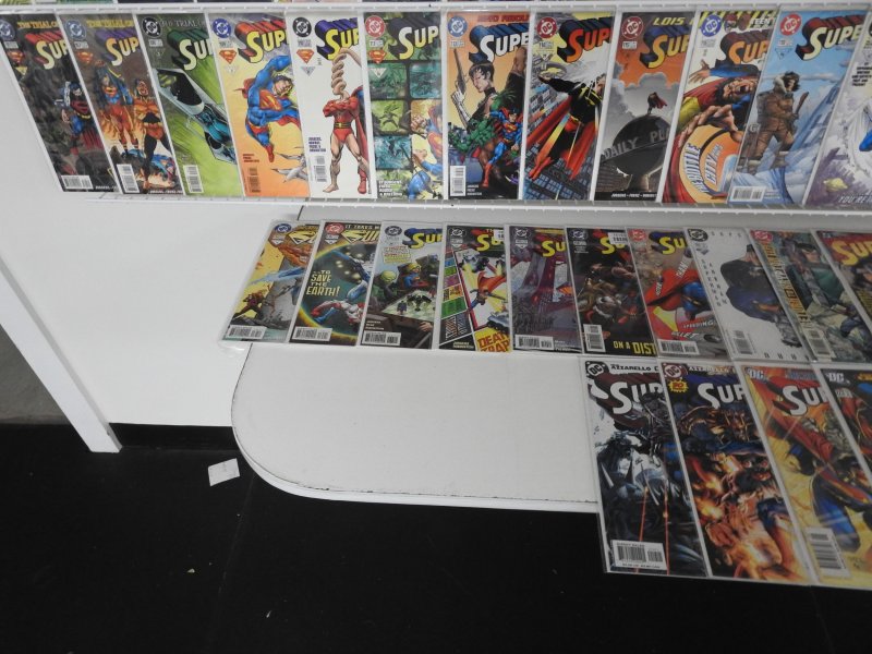 Huge Lot 150 ALL SUPERMAN COMICS!!!! W/ Key Issues! Avg VF Condition!