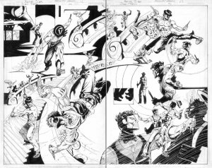 Bang! Tango #6 p.12 & 13 DPS - DC Vertigo - Fight Action! - 2009 by Adrian Sibar