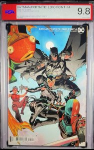 Batman/Fortnite: Zero Point #4 Mora Cover (2021), PSA Graded 9.8