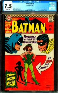 Batman #181 CGC Graded 7.5 1st Poison Ivy