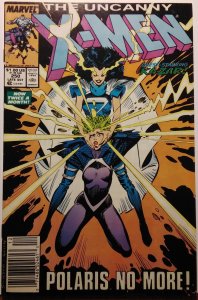 The Uncanny X-Men #250 Newsstand (1989)