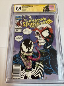 Amazing Spider-Man (1991) # 347 (CGC 9.4 WP) Venom Appearance • Tom Hardy Signed