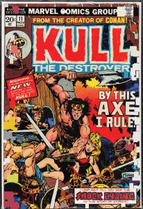 Kull the Destroyer #11 (1973) Kull