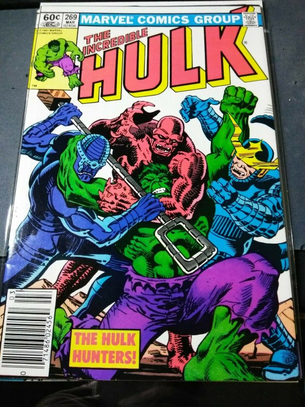 The Incredible Hulk #259, #269 & #279 (May 1981, Marvel) Beautiful High Grade!