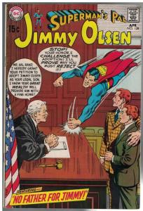 JIMMY OLSEN 128 FN-  April 1970