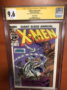 X-Men Annual #9 (CGC SS 9.6) CPV Canadian | Signed Sketch Arthur Adams ! Highest