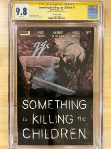 Something is Killing the Children #7 Second Print CGCSS 9.8 Signed by Tynion