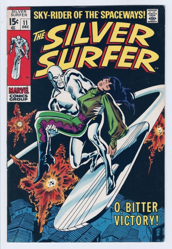 The Silver Surfer #11 (1969) VF+