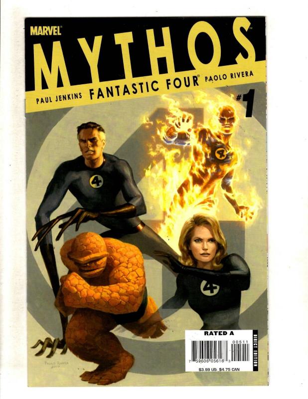 6 Mythos Marvel Comics Captain America Fantastic 4 Ghost Rider Hulk X-Men 1+ CJ1