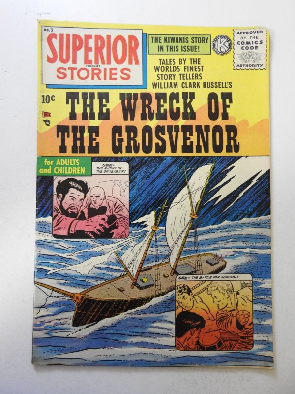 Superior Stories #3 (1955) FN Condition!