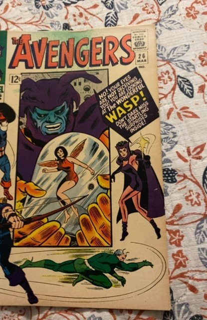 The Avengers #26 (1966)Attila and the wondrous wasp
