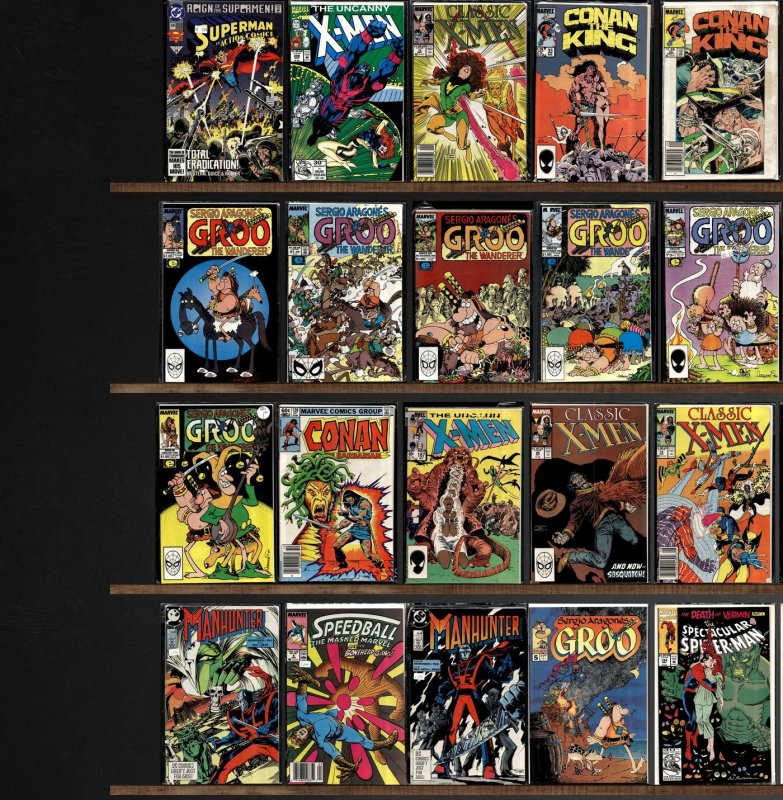 Huge Lot 130+ Comics with Classic X-Men, X-Factor & More!