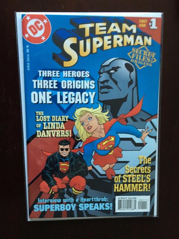 Team Superman Secret Files (1998) #1 - 8.5 VF+ - 1998