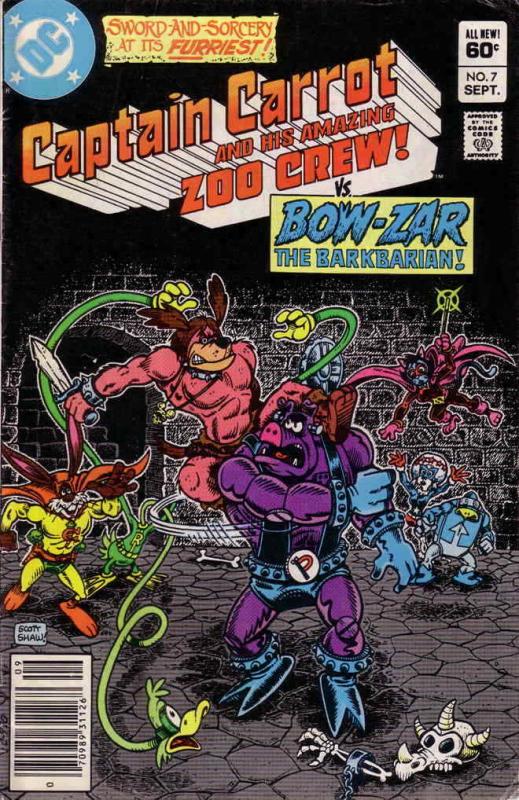 Captain Carrot and His Amazing Zoo Crew #7 FN; DC | save on shipping - details i