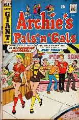 Archie's Pals 'n Gals #67 VG ; Archie | low grade comic December 1971 Hot Pants 