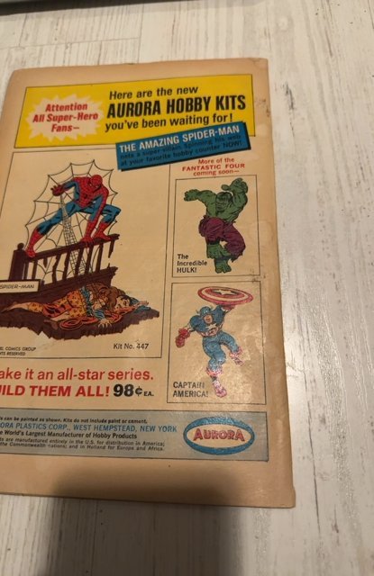 The X-Men #28 (1967)the first Banshee low grade