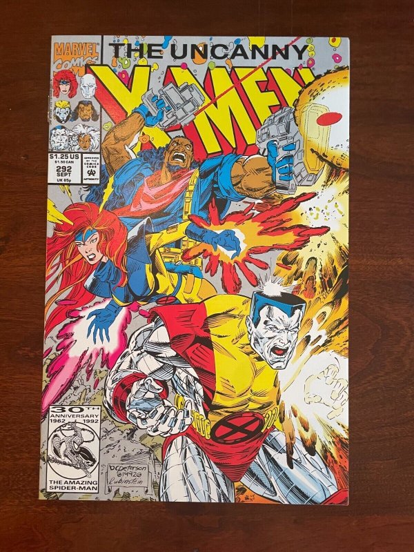 Uncanny X-Men # 292 NM Marvel Comic Book Wolverine Archangel Storm Gambit CM9 