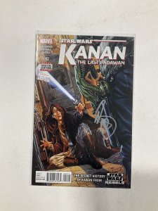 Star Wars Kanan The Last Padawan 2 Near Mint Nm Signed Marvel