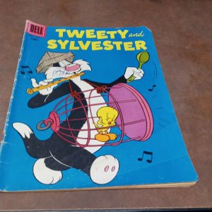 Tweety And Sylvester 5 Issue Silver Bronze Age Cartoon Comics Lot Run Set...