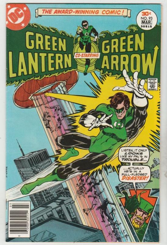 Green Lantern #93 (Jun-77) NM/NM- High-Grade Green Lantern, Green Arrow, Blac...