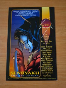 Tomoe #0 Blue Variant Cover B SIGNED ~ NEAR MINT NM ~ 1996 Crusade Comics