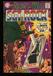Our Army at War #188 VG+ 4.5 Sgt Rock!