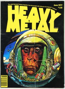 Heavy Metal Magazine Issue #3 (1977) Howard Corben Bode' Moebius Macedo ...