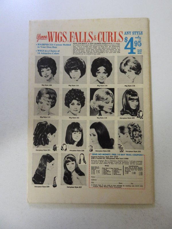 Girls' Romances #142 (1969) VG condition top staple detached from cover