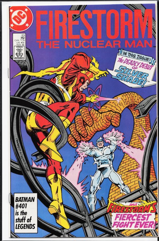The Fury of Firestorm #53 (1986) Firestorm