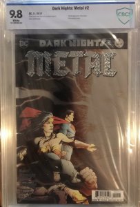 Dark Nights Metal 2 CBCS 9.8 1st App Of Barbatos, 1st Cameo of Batman who Laughs