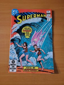 Superman #372 Direct Market Edition ~ NEAR MINT NM ~ 1982 DC Comics