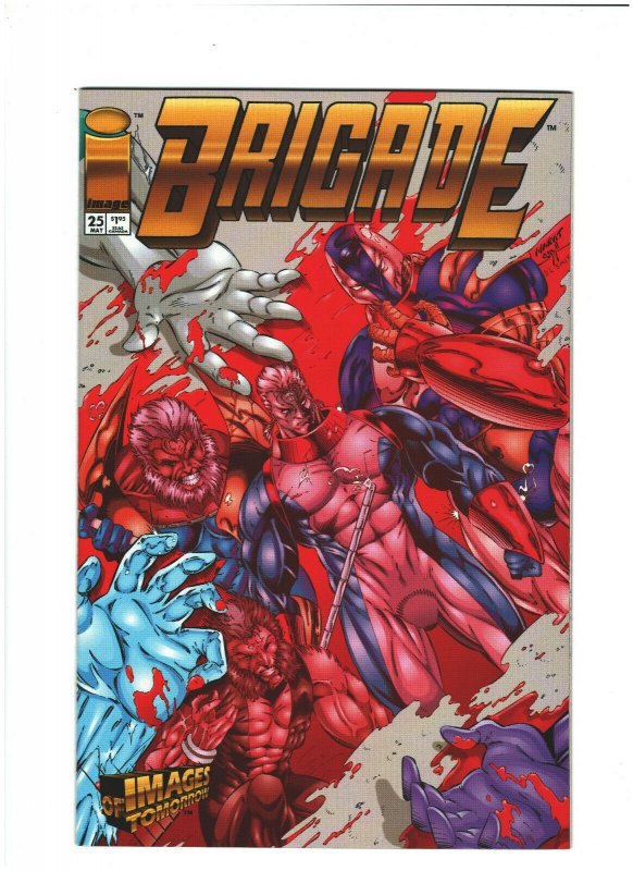 Brigade #25 NM- 9.2 Image 1993 Rob Liefeld & Marat Michaels, Images of Tomorrow