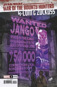 Star Wars 4-Lom Zuckuss #1 2021 Wanted Variant Marvel Comics EB42