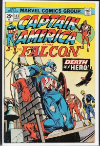 Captain America #183 (1975) Captain America and the Falcon