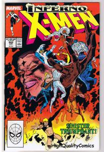 X-MEN #243, VF+, Wolverine, Chris Claremont, Uncanny, more IM in store