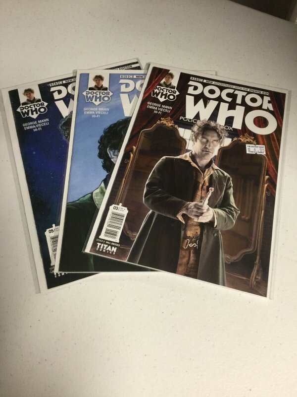 Doctor Who 3 4 5 Nm Near Mint Eighth Doctor Lot A Titan Comics