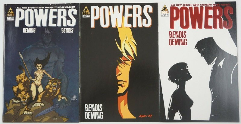 Powers vol. 2 #1-30 VF/NM complete series + annual + variant - bendis/oeming set