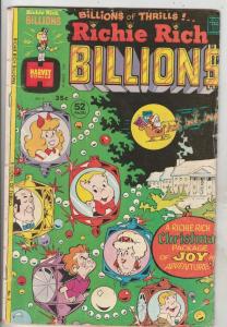 Richie Rich Billions #2 (Feb-75) VG Affordable-Grade Richie Rich