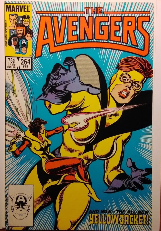 The Avengers #264 1st All-New Yellowjacket (1986)