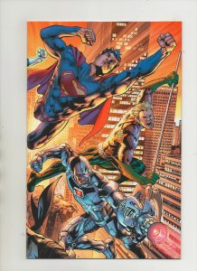 Justice League Of America #2 - Virgin Wrap Variant - (Grade 9.2) 2015