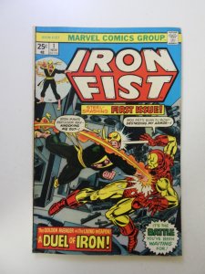 Iron Fist #1 (1975) FR/GD condition MVS missing