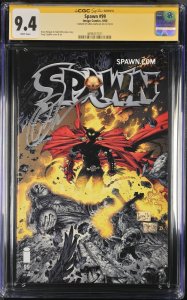 Spawn (2000) # 99 (CGC 9.4 SS) Signed Greg Capullo * Image Comics