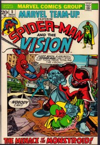 Marvel Team-Up #5 - 1st App Monstroid (Grade 9.2) 1972