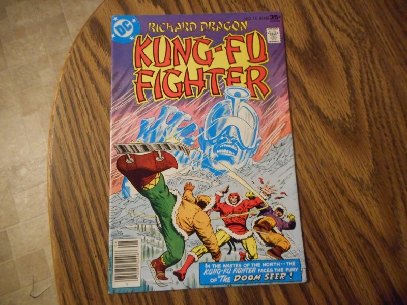 RICHARD DRAGON,KUNG-FU FIGHTER # 16 CLASSIC AL MILGROM COVER BEAUTIFUL GEM WOW