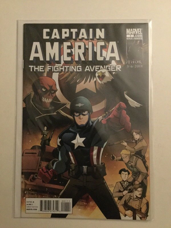 Captain America The Fighting Avenger 1 Nm Near Mint Marvel