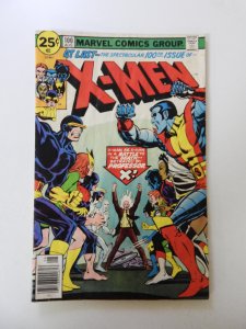 The X-Men #100 (1976) GD condition moisture damage