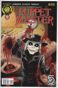PUPPET MASTER #15, NM-, Bloody Mess, 2015 2016, Dolls, Killers, LTD Kill cover