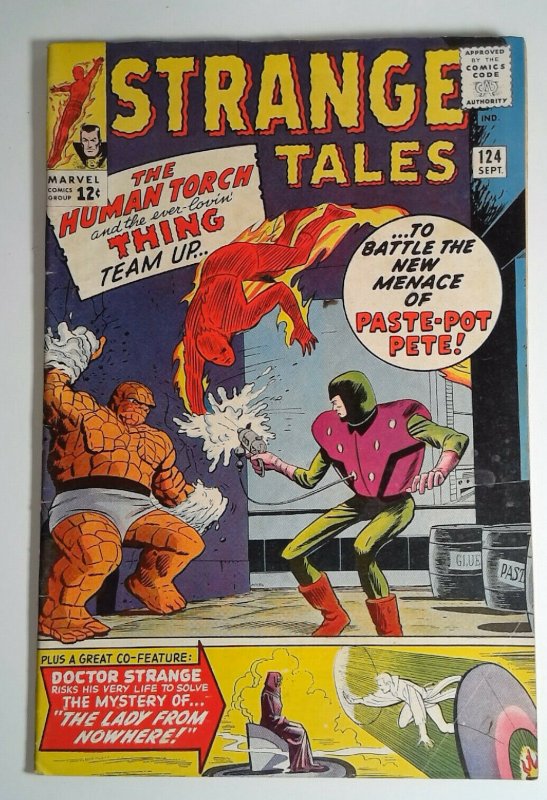 Strange Tales #124 (1964) Marvel 4.0 VG Comic Book