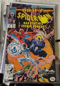 What If  # 31  1991  Marvel DISNEY  spider man had kept his cosmic poowers