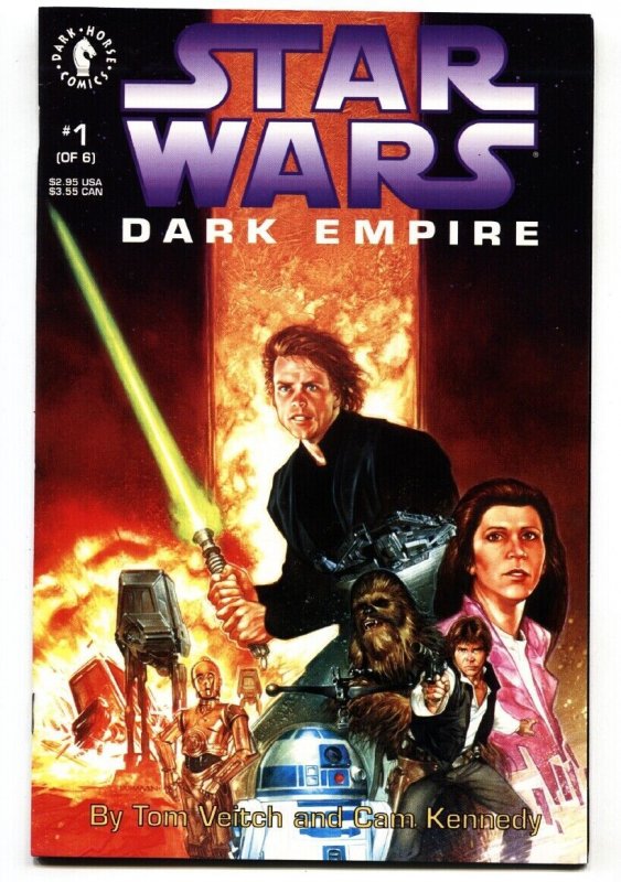 Star Wars: Dark Empire #1-1991-TOM VEITCH-CAM KENNEDY vf/nm